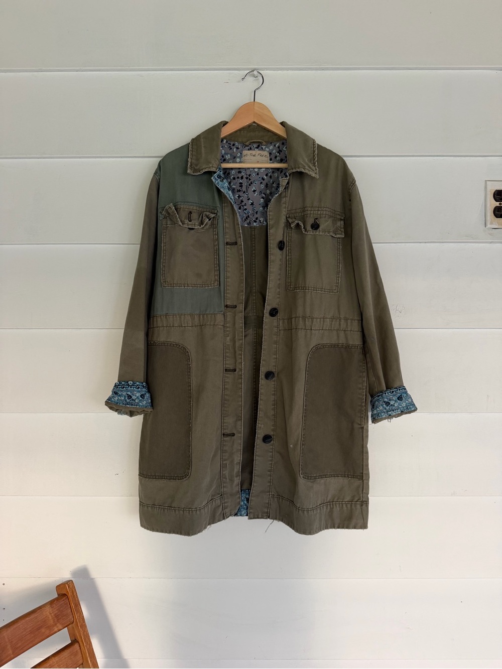 We The Free Apollo Olive Utility Jacket